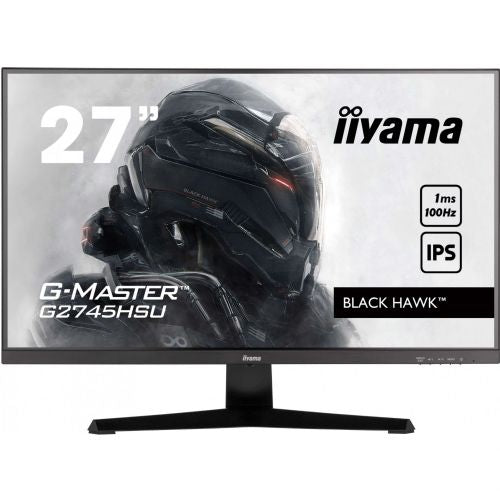 Monitor Iiyama G2745HSU-B2, 68,5 cm (27"), 1920 x 1080, 16:9, FHD,100 Hz, IPS, 300 cd/m2, 1ms, črna