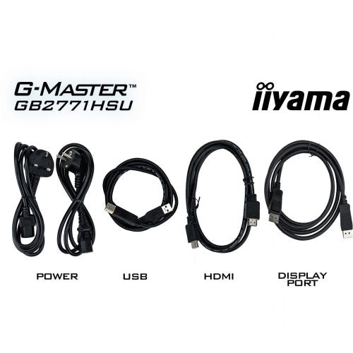Monitor Iiyama G-Master GB2771HSU-B1 27" (68,6 cm), FullHD, 240Hz, Fast-IPS, G-Sync, črn (mat)