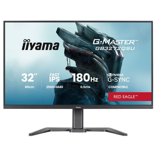 Monitor Iiyama G-Master GB3272QSU-B1 31,5" QHD IPS 180Hz G-Sync črna