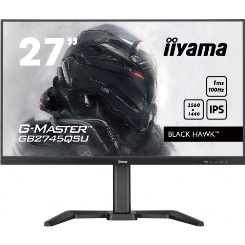 Monitor Iiyama GB2745QSU-B2, 68,5 cm (27"), 2560 x 1440, 16:9, IPS, 300 cd/m2, 1ms, črn