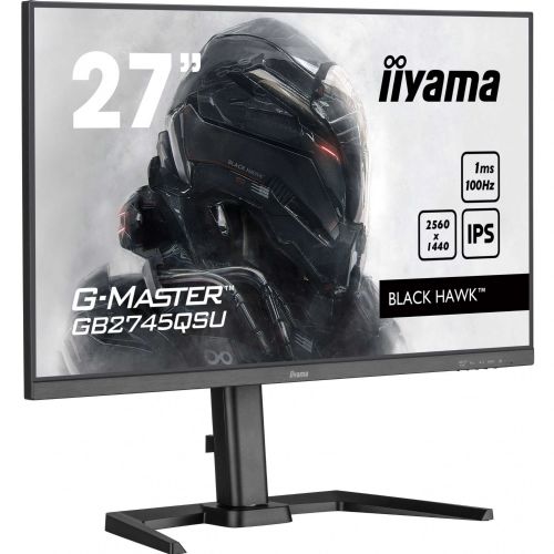 Monitor Iiyama GB2745QSU-B2, 68,5 cm (27"), 2560 x 1440, 16:9, IPS, 300 cd/m2, 1ms, črn