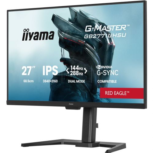 Monitor Iiyama GB2771UHSU-B1 27", IPS, UltraHD/4K, 144 Hz, HDR400, FreeSync
