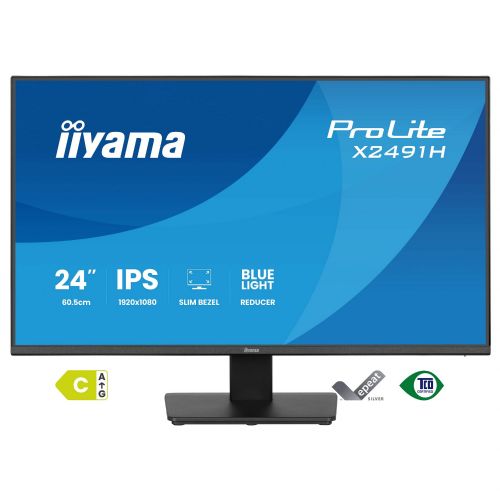 Monitor Iiyama ProLite X2491H-B1 23,8" IPS FullHD 120Hz HDMI črna (mat)