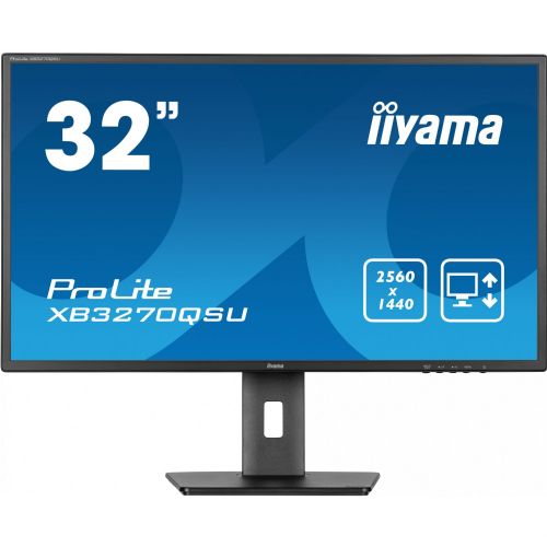 Monitor Iiyama ProLite XB3270QSU-B1 80cm (31,5") WQHD 2K IPS HDMI/DP, 100 Hz, črna