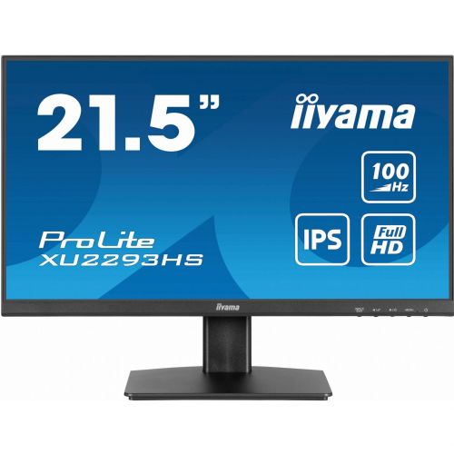 Monitor Iiyama ProLite XU2293HS-B6 54,6 cm (21,5"), 1920x1080 (FHD), IPS, 300cd/m2, 16:9 1ms 100Hz HDMI DP zvučnik crni