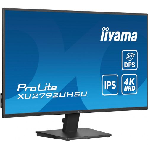 Monitor IIYAMA ProLite XU2792UHSU-B6 68,5cm (27"), 3840 x 2160 (4K UHD), IPS, 350 cd/m2, DP/HDMI/USB zvočnik