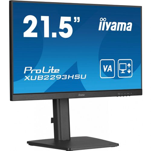 Monitor IIYAMA ProLite XUB2293HSU-B7 54,5cm (21,5") FHD IPS 100Hz HDMI/DP zvočniki, črna