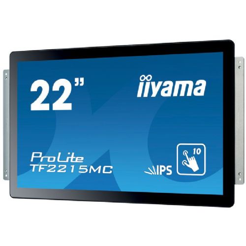 Iiyama TF2215MC-B2 monitor (54,6 cm (21,5 inča), crni, FullHD, IPS, zaslon osjetljiv na dodir)