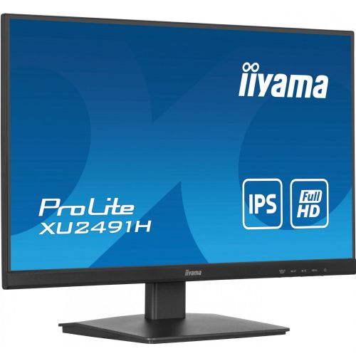 Monitor Iiyama XU2491H-B1, 60,5 cm (23,8"), 16 : 9, HDMI + DP, IPS, 100 Hz, črna