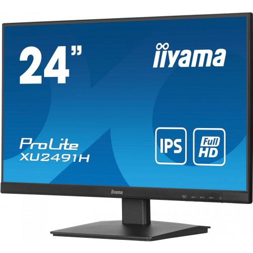 Monitor Iiyama XU2491H-B1, 60,5 cm (23,8"), 16 : 9, HDMI + DP, IPS, 100 Hz, črna