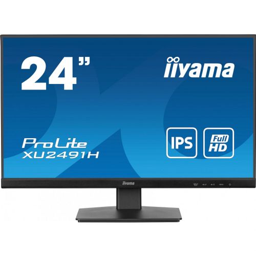 Monitor Iiyama XU2491H-B1, 60,5 cm (23,8"), 16 : 9, HDMI + DP, IPS, 100 Hz, črna