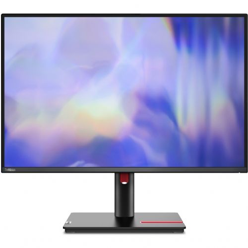Monitor Lenovo ThinkVision T24d-30 60,96 cm (24"), IPS 16:10 1920x1200 300cd/m2 1500:1 6ms 1x DP 1.2 1x HDMI 1.4 1x VGA USB HUB 100Hz 2x2W, črna