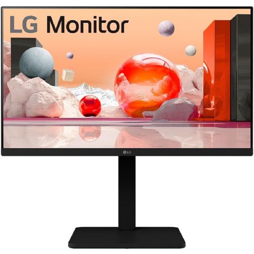 Monitor LG 24BA560-B.AEU (60,4 cm (23,8"), črne barve, FullHD, 250cd/m2,IPS, HDMI, DP, VGA, 100Hz plošča)