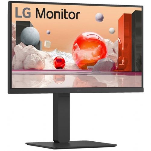 Monitor LG 24BA850-B 60,5 cm (23,8"), 1920x1080 (FHD), IPS, 250 cd/m2, HDMI DP DaisyChain IPS črna