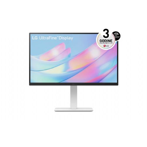 Monitor LG 27US550-W UltraFine, 68,58 cm (27,0"), IPS, 3840x2160, 2x HDMI, DP, bel 27US550-W.AEU