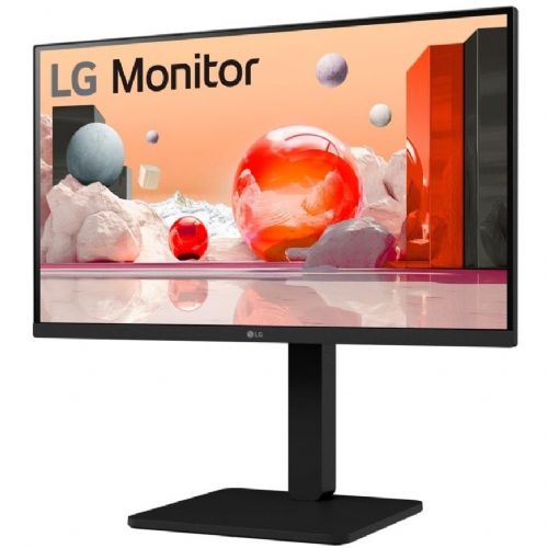 Monitor LG 27BA650-B, 68,6 cm (27"), 1920 x 1080 (FHD), 16 : 9, FHD, IPS, 5 ms, 100 Hz, HDMI, DP, USB-C, zvočnik, pivot, črna
