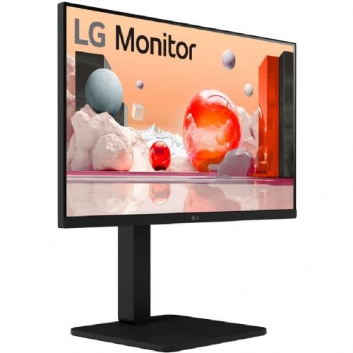 Monitor LG 27BA650-B, 68,6 cm (27"), 1920 x 1080 (FHD), 16 : 9, FHD, IPS, 5 ms, 100 Hz, HDMI, DP, USB-C, zvučnik, pivot, crni