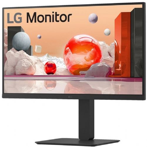 Monitor LG 27BA850-B.AEU, 68,6cm (27"), 1920 x 1080 FHD, IPS, kamera, mikrofon, USB-C (65W), 5ms, črna