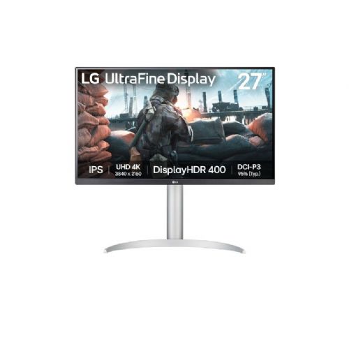 Monitor LG 27UP650K-W 27" IPS 4K UHD HDR bel/srebrn