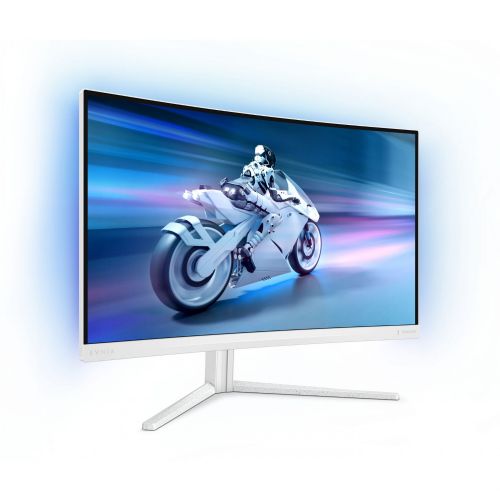 Monitor Philips Evnia 27M2C5501 68,5cm / 27" VA QHD 180Hz, ukrivljen, bela