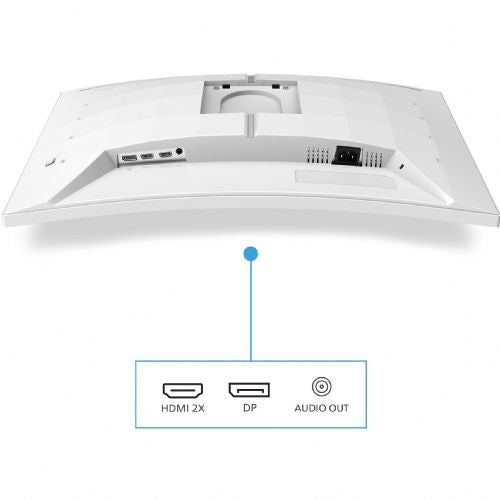 Monitor Philips Evnia 27M2C5501 68,5cm / 27" VA QHD 180Hz, ukrivljen, bela