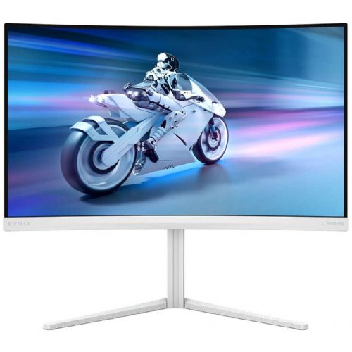 Monitor Philips Evnia 27M2C5501 68,5cm / 27" VA QHD 180Hz, ukrivljen, bela