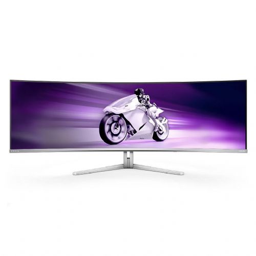 Monitor Philips Evnia 49M2C8900L QD-OLED, 124,3 cm (48,9"), 5120 x 1440 DQHD, ukrivljen, 32:9, 450 cd/m2, 144Hz, bela