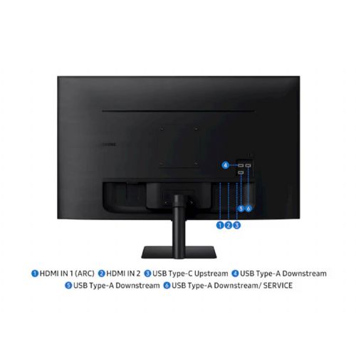 Monitor Samsung 32 M70F Smart M7, VA, 3840x2160, 2x HDMI, USB-C, Wi-Fi, BT LS32FM702UUXDU