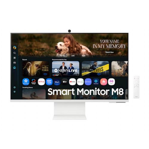 Monitor Samsung 32 M80F Smart M8, VA, 3840x2160, HDMI, USB-C, Wi-Fi, BT, kamera LS32FM801UUXDU