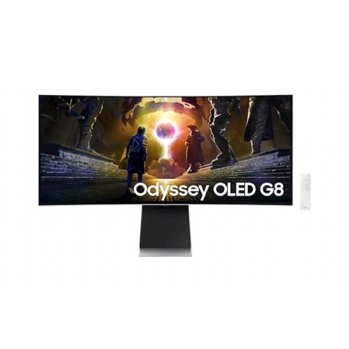 Monitor Samsung Odyssey OLED G8 G85SD Ultra WQHD, 86,36 cm (34,0"), 86,36 cm (34,0"), OLED, 21:9, 175Hz, DP, HDMI, SMART LS34DG850SUXDU