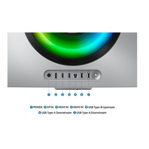 Monitor Samsung Odyssey OLED G8 G85SD Ultra WQHD, 86,36 cm (34,0"), 86,36 cm (34,0"), OLED, 21:9, 175Hz, DP, HDMI, SMART LS34DG850SUXDU