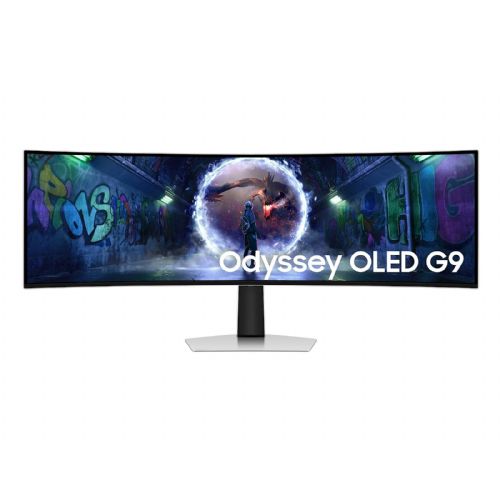 Monitor Samsung OLED G93SD Odyssey G9 ukrivljen 124,46 cm (49,0"), 5120x1440, HDMI, DP, Micro HDMI, USB, 240Hz LS49DG934SUXEN