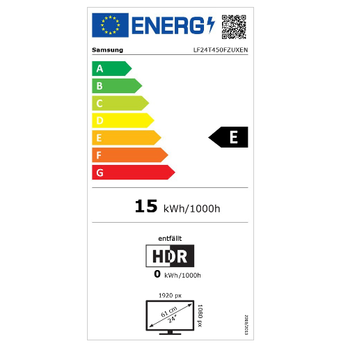 Monitor Samsung F24T450FZU, 61 cm (24''), FHD (1920 x 1080), 16 : 9, 5 ms, IPS, 2 x HDMI, DisplayPort, VESA, pivot, zvočniki, črn