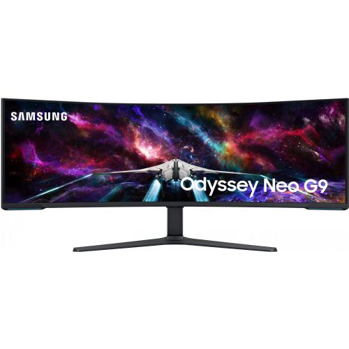 Monitor Samsung Odyssey Neo G95NC S57CG954NU 145 cm (57"), UWUHD 7680x2160, ukrivljen, 240Hz, AMD FreeSync/G-Sync