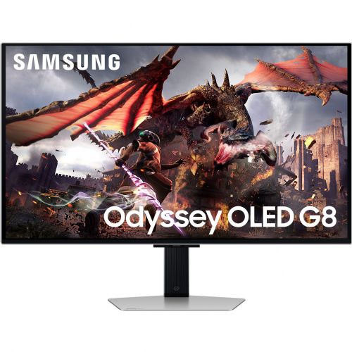 Monitor Samsung Odyssey OLED G8 S32DG800SU 81,3 cm (32"), 3840 x 2160 (4K UHD), OLED, 16:9 0,03 ms 240 Hz 2 x HDMI DP USB zvočnik črna
