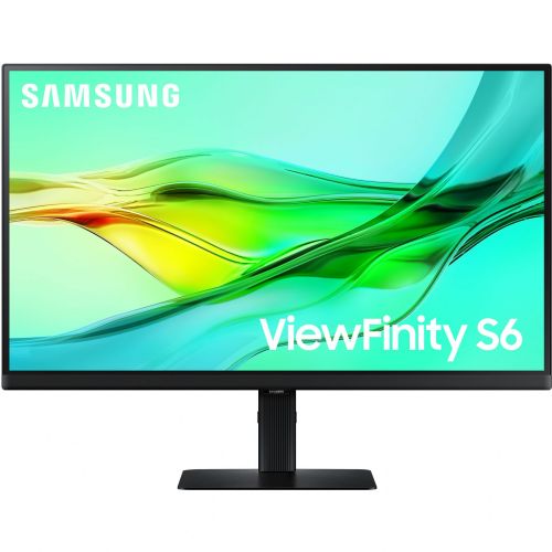 Monitor Samsung ViewFinity S6 S60UD QHD monitor 68,58 cm (27,0"), 2560 x 1440 (WQHD), IPS, DP, 100 Hz, HDMI, USB-C (90W), črna