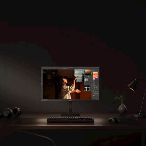 Monitor Xiaomi A27Ui EU 68,58 cm (27,0"), IPS, 3840x2160 (kK UHD), 60Hz, 6 ms, 16:9, 360 cd/m2, x1 DP, x2 USB 2.0, x2 HDMI, x1 audio, x1 USB-C in x1 DC.