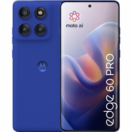 Pametni telefon Motorola Edge 60 Pro (12–512 GB) bleščeče modra