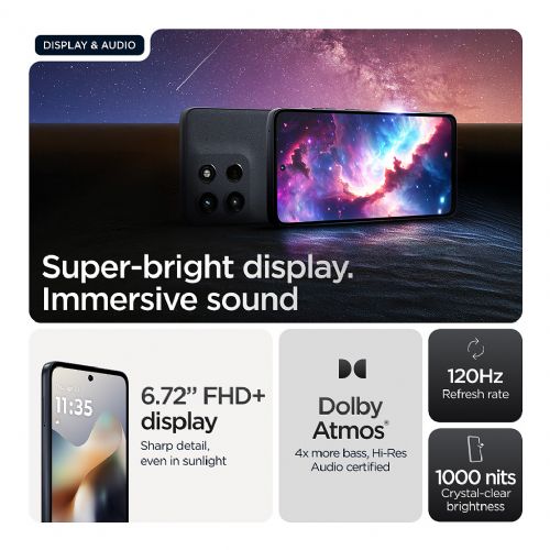 Pametni telefon Motorola XT2529-2 moto g56 Dual Sim 8+256GB 5G pantone črna ostriga