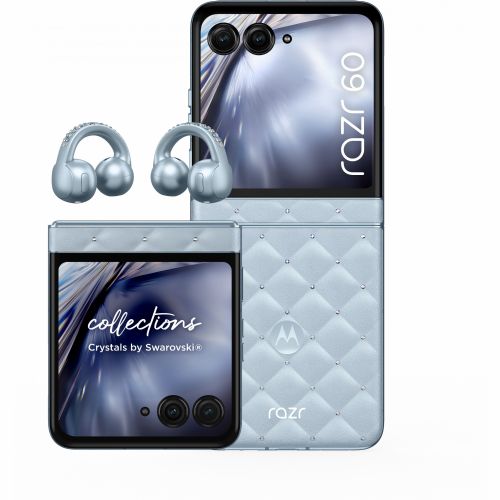Pametni telefon Motorola razr60 + paket Buds Loop, izdaja Swarovski