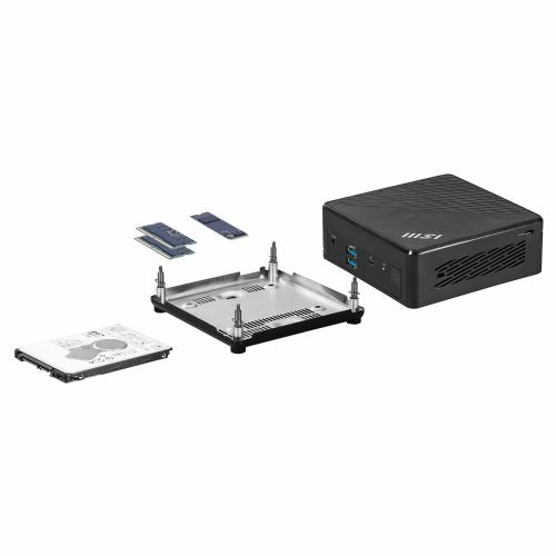 Mini / NUC računalnik MSI Cubi 1M-437BEU-B7150UXX, Intel Core i7-150U, 10 jeder, Wi-Fi 6E, podpora SSD M.2, brez operacijskega sistema