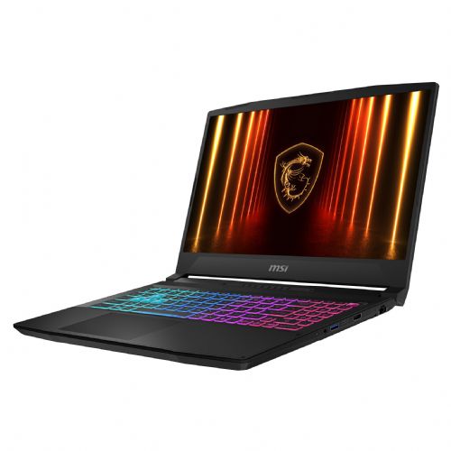 Prenosnik MSI Katana 15 HX B14WGK-058 (črna. Intel Core i7-14650HX. NVIDIA GeForce RTX 5070. 16 GB DDR5. 512 GB (512 GB SSD)/DE/ Windows 11 Home 64-bit)