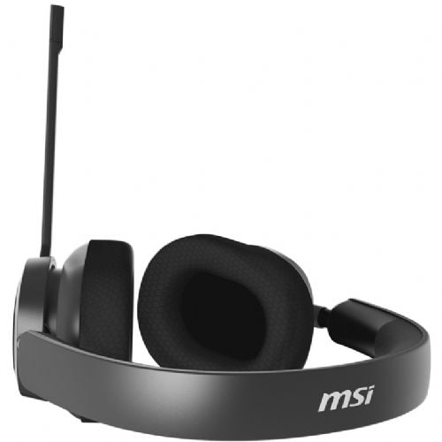 Naglavne igralne slušalke MSI Maestro 300 žične črne barve