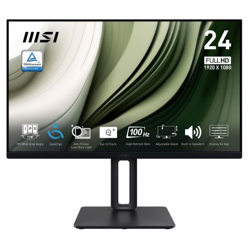 MSI PRO MP245PG 60,5 cm (23,8"), IPS, 300 cd/m2, FHD HDMI/DP 4 ms 100 Hz Pivot