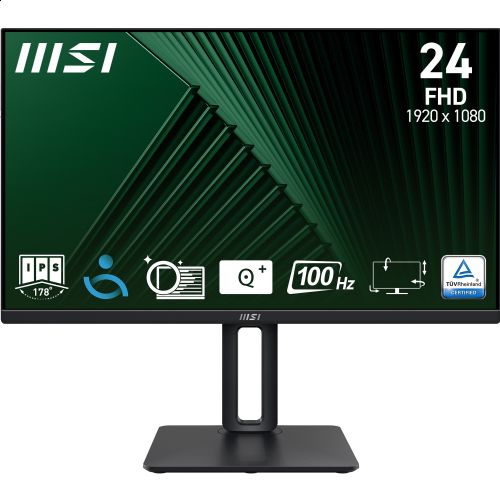 MSI PRO MP245PG 60,5 cm (23,8"), IPS, 300 cd/m2, FHD HDMI/DP 4 ms 100 Hz Pivot