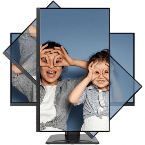 Monitor MSI PRO MP273QPDE E2 27" IPS WQHD 100 Hz 1 ms HDR DisplayPort HDMI ergonomski