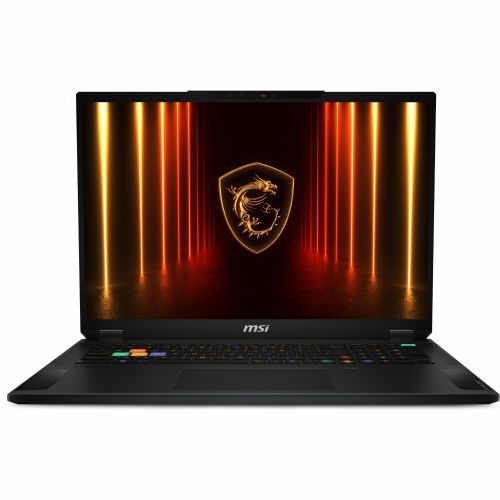 Prenosnik MSI Stealth 18 HX AI A2XWIG-042 črna, Intel Core Ultra 9 275HX, NVIDIA GeForce RTX 5080 64 GB DDR5, 2 TB SSD/DE/Windows 11 Pro 64-bit