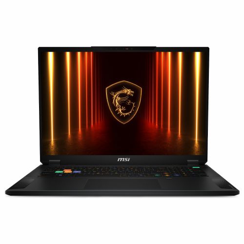 Prenosnik MSI Stealth 18 HX AI A2XWIG-042 črna, Intel Core Ultra 9 275HX, NVIDIA GeForce RTX 5080 64 GB DDR5, 2 TB SSD/DE/Windows 11 Pro 64-bit
