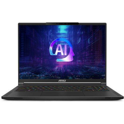 Prenosnik MSI Stealth A16 AI+ A3XWHG-044R AI 9 HX 370 RTX 5070 Ti 32GB DDR5 2TBSSD/DE/W11H črna