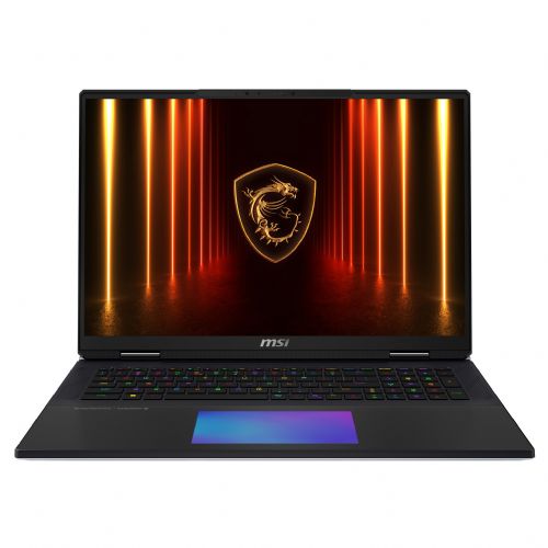 Prenosnik MSI Titan 18 HX AI A2XWIG-073 CU9 285HX RTX 5080 64GB DDR5 6TBSSD/DE/ W11P črna srebrna